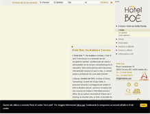 Tablet Screenshot of hotelboe.com